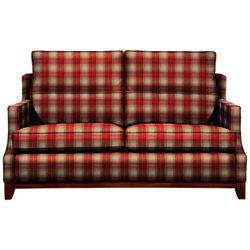 Duresta Barnes Small Sofa Kintyre Check Peony